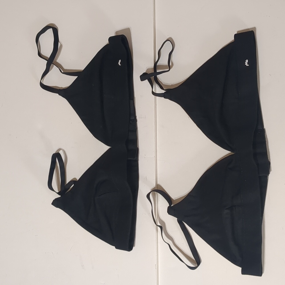 New MeUndies 2 pairs FeelFree Triangle Bralette Size Xs